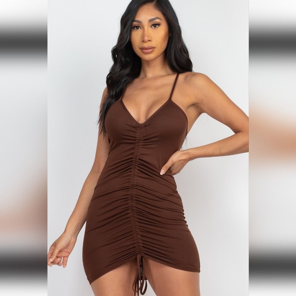 Jersey mini dress